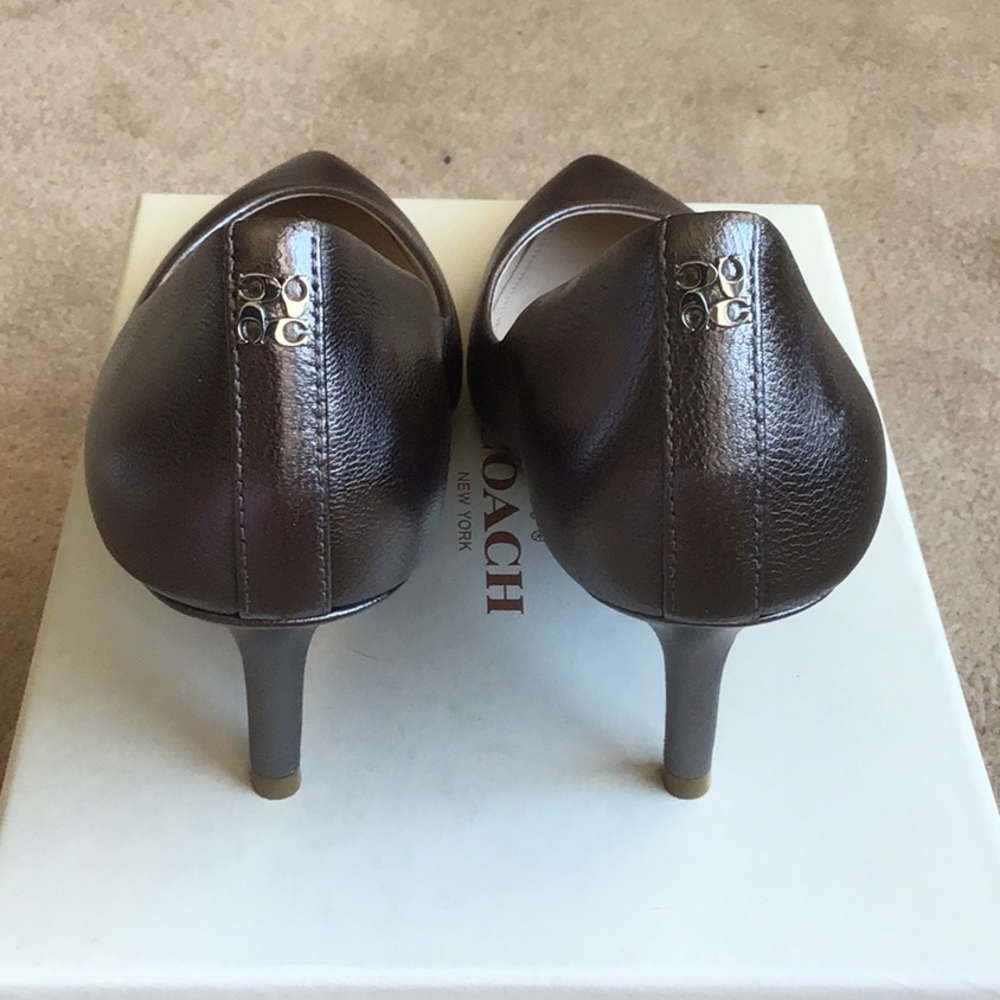 Coach Metallic Pumps - Picture 2 of 4